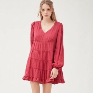 Urban Outfitters Long Sleeve Frock Fall Dress